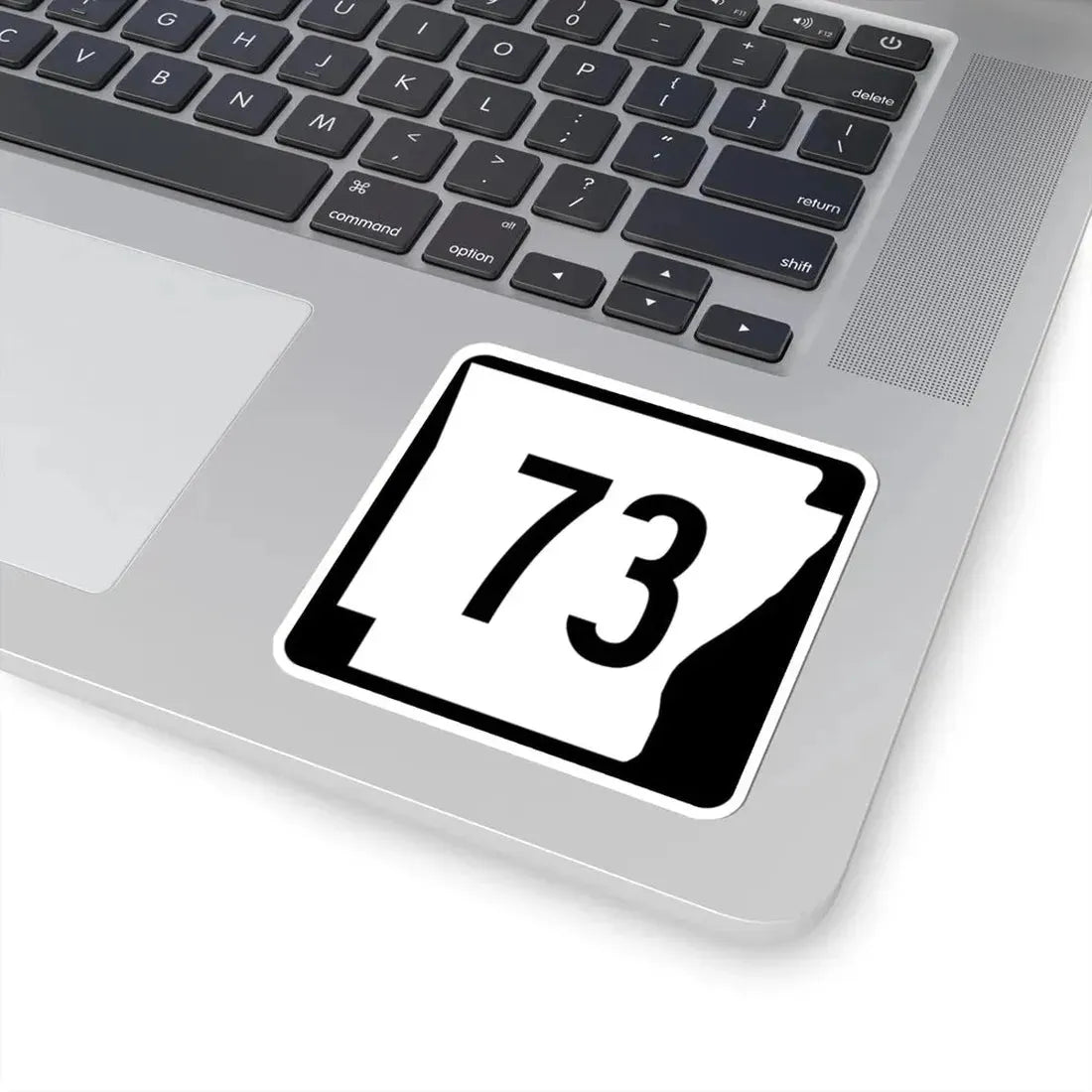 Arkansas 73 (Arkansas) (Road Sign) STICKER Vinyl Kiss-Cut Decal - The Sticker Space