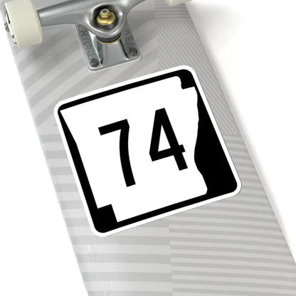 Arkansas 74 (Arkansas) (Road Sign) STICKER Vinyl Kiss-Cut Decal - The Sticker Space