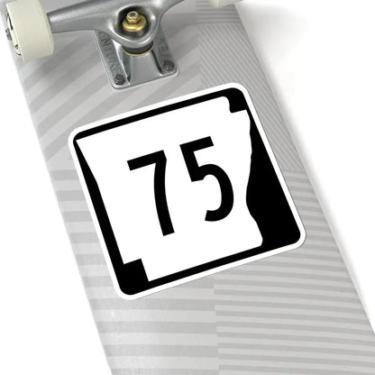 Arkansas 75 (Arkansas) (Road Sign) STICKER Vinyl Kiss-Cut Decal - The Sticker Space