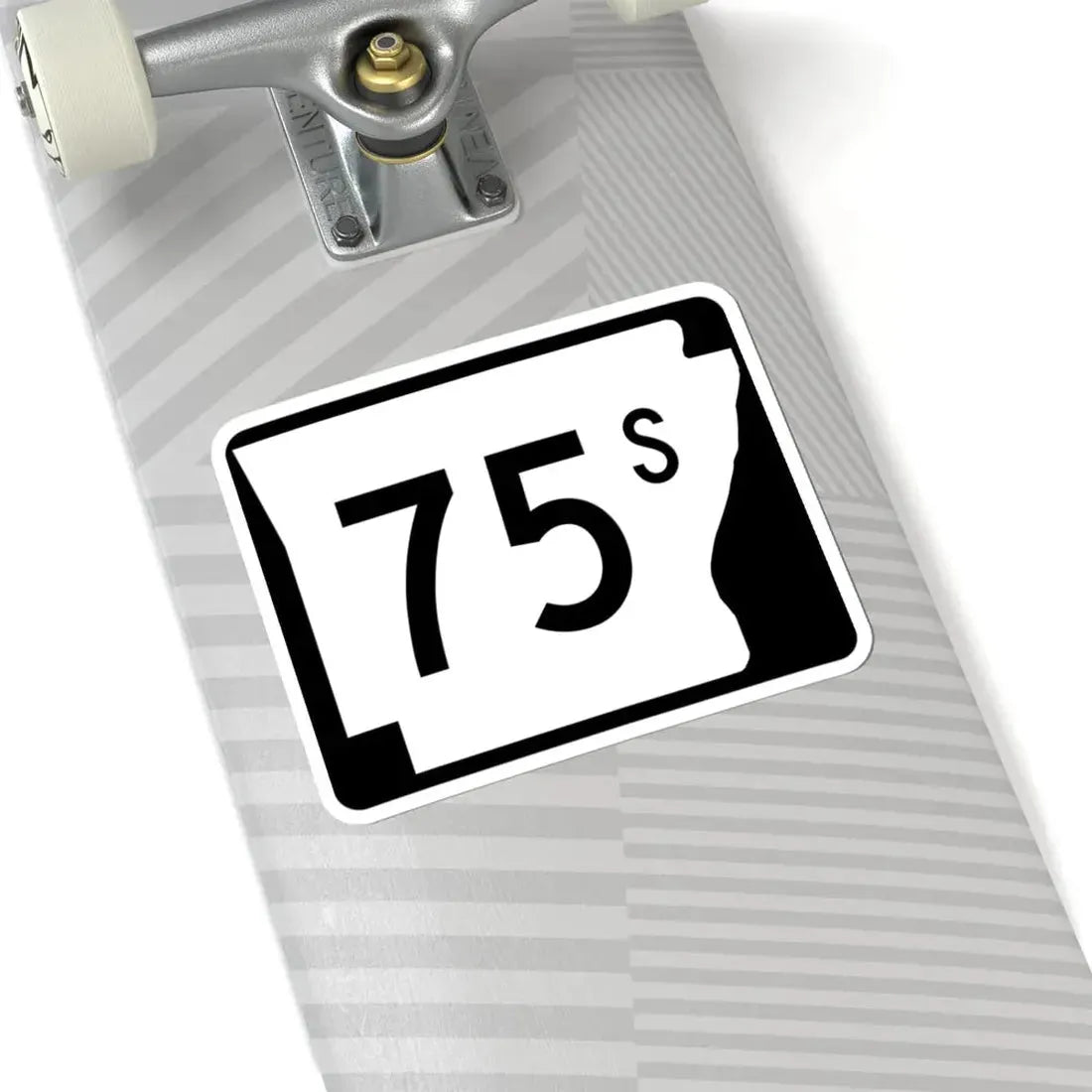 Arkansas 75S (Arkansas) (Road Sign) STICKER Vinyl Kiss-Cut Decal - The Sticker Space