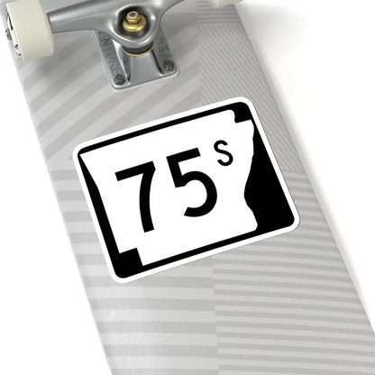 Arkansas 75S (Arkansas) (Road Sign) STICKER Vinyl Kiss-Cut Decal - The Sticker Space