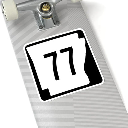 Arkansas 77 (Arkansas) (Road Sign) STICKER Vinyl Kiss-Cut Decal - The Sticker Space