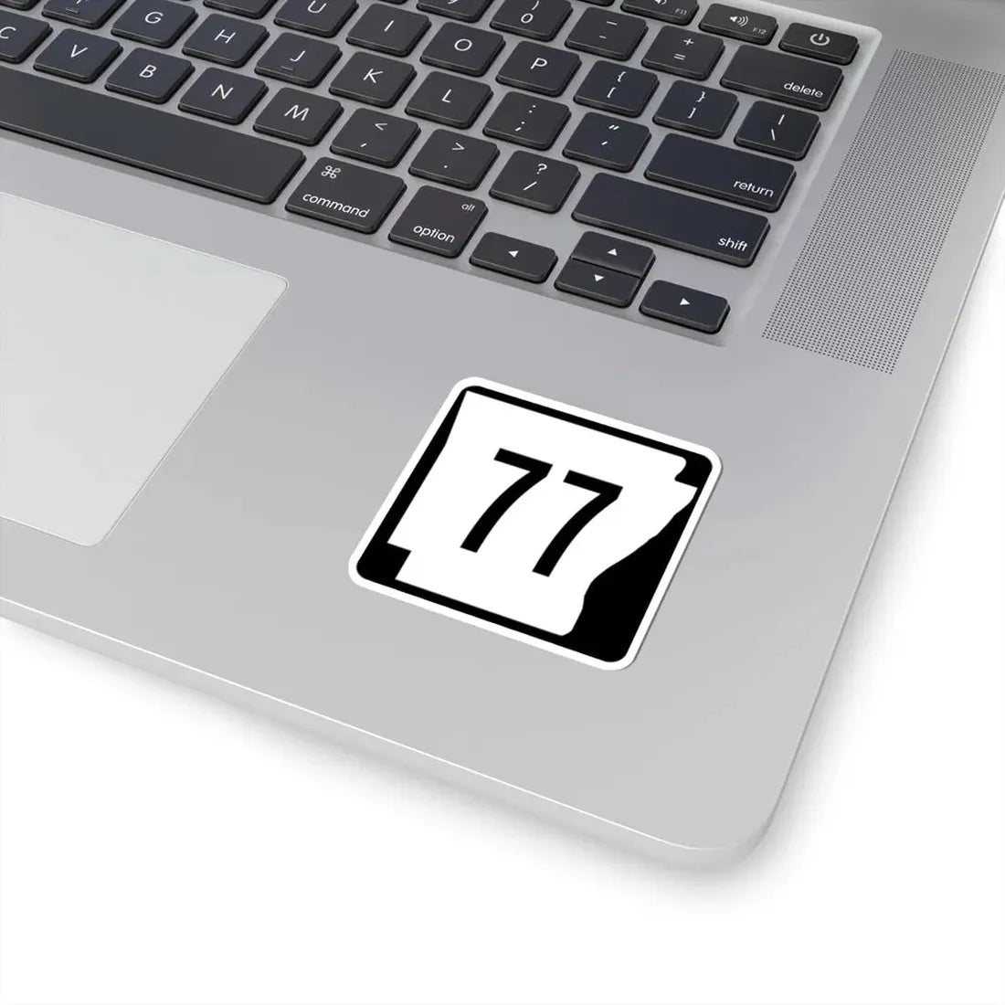 Arkansas 77 (Arkansas) (Road Sign) STICKER Vinyl Kiss-Cut Decal - The Sticker Space