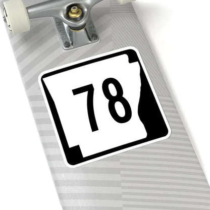 Arkansas 78 (Arkansas) (Road Sign) STICKER Vinyl Kiss-Cut Decal - The Sticker Space