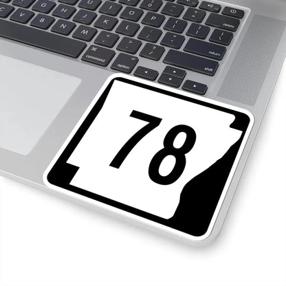 Arkansas 78 (Arkansas) (Road Sign) STICKER Vinyl Kiss-Cut Decal - The Sticker Space
