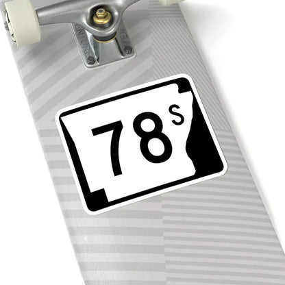 Arkansas 78S (Arkansas) (Road Sign) STICKER Vinyl Kiss-Cut Decal - The Sticker Space