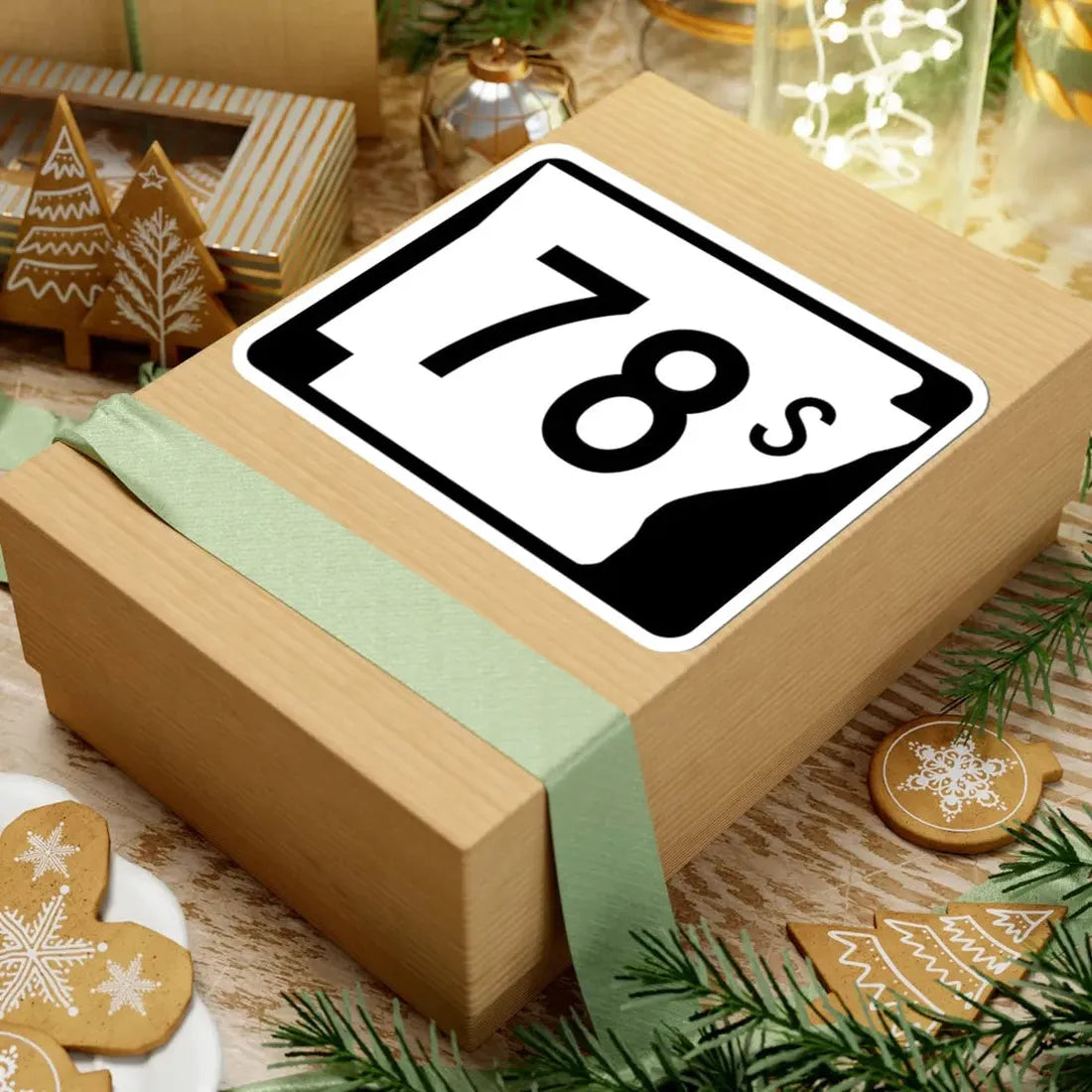 Arkansas 78S (Arkansas) (Road Sign) STICKER Vinyl Kiss-Cut Decal - The Sticker Space