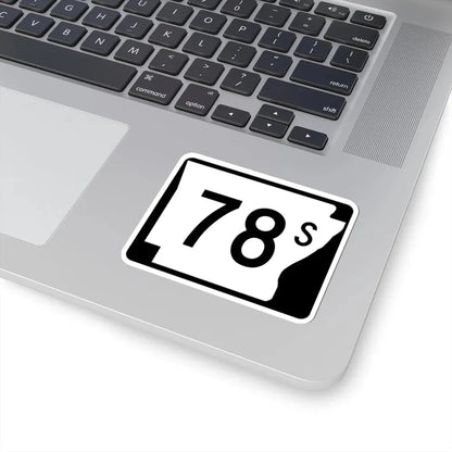 Arkansas 78S (Arkansas) (Road Sign) STICKER Vinyl Kiss-Cut Decal - The Sticker Space