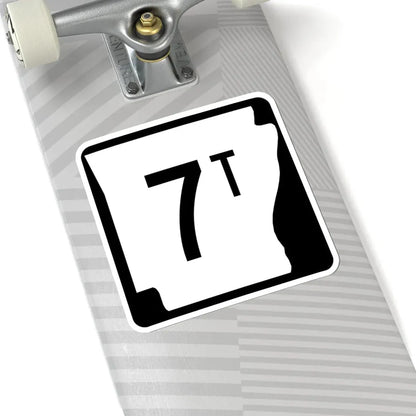 Arkansas 7T (Arkansas) (Road Sign) STICKER Vinyl Kiss-Cut Decal - The Sticker Space