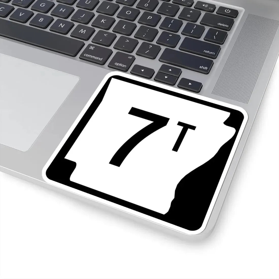 Arkansas 7T (Arkansas) (Road Sign) STICKER Vinyl Kiss-Cut Decal - The Sticker Space