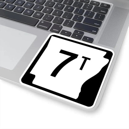 Arkansas 7T (Arkansas) (Road Sign) STICKER Vinyl Kiss-Cut Decal - The Sticker Space