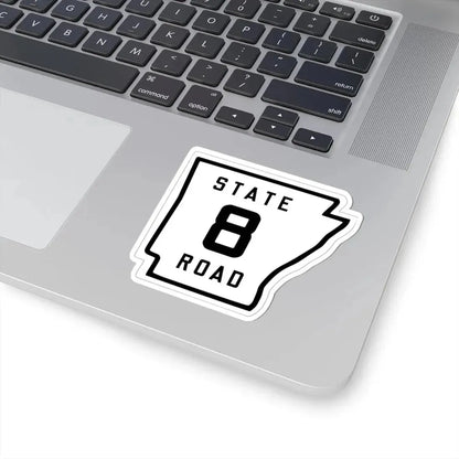 Arkansas 8 1926 (Arkansas) (Road Sign) STICKER Vinyl Kiss-Cut Decal - The Sticker Space