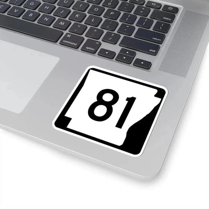 Arkansas 81 (Arkansas) (Road Sign) STICKER Vinyl Kiss-Cut Decal - The Sticker Space