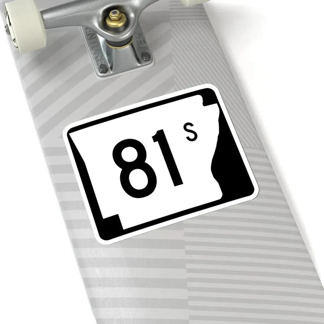 Arkansas 81S (Arkansas) (Road Sign) STICKER Vinyl Kiss-Cut Decal - The Sticker Space