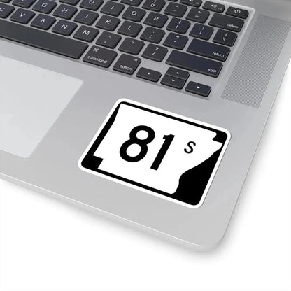 Arkansas 81S (Arkansas) (Road Sign) STICKER Vinyl Kiss-Cut Decal - The Sticker Space