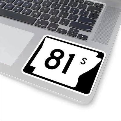 Arkansas 81S (Arkansas) (Road Sign) STICKER Vinyl Kiss-Cut Decal - The Sticker Space