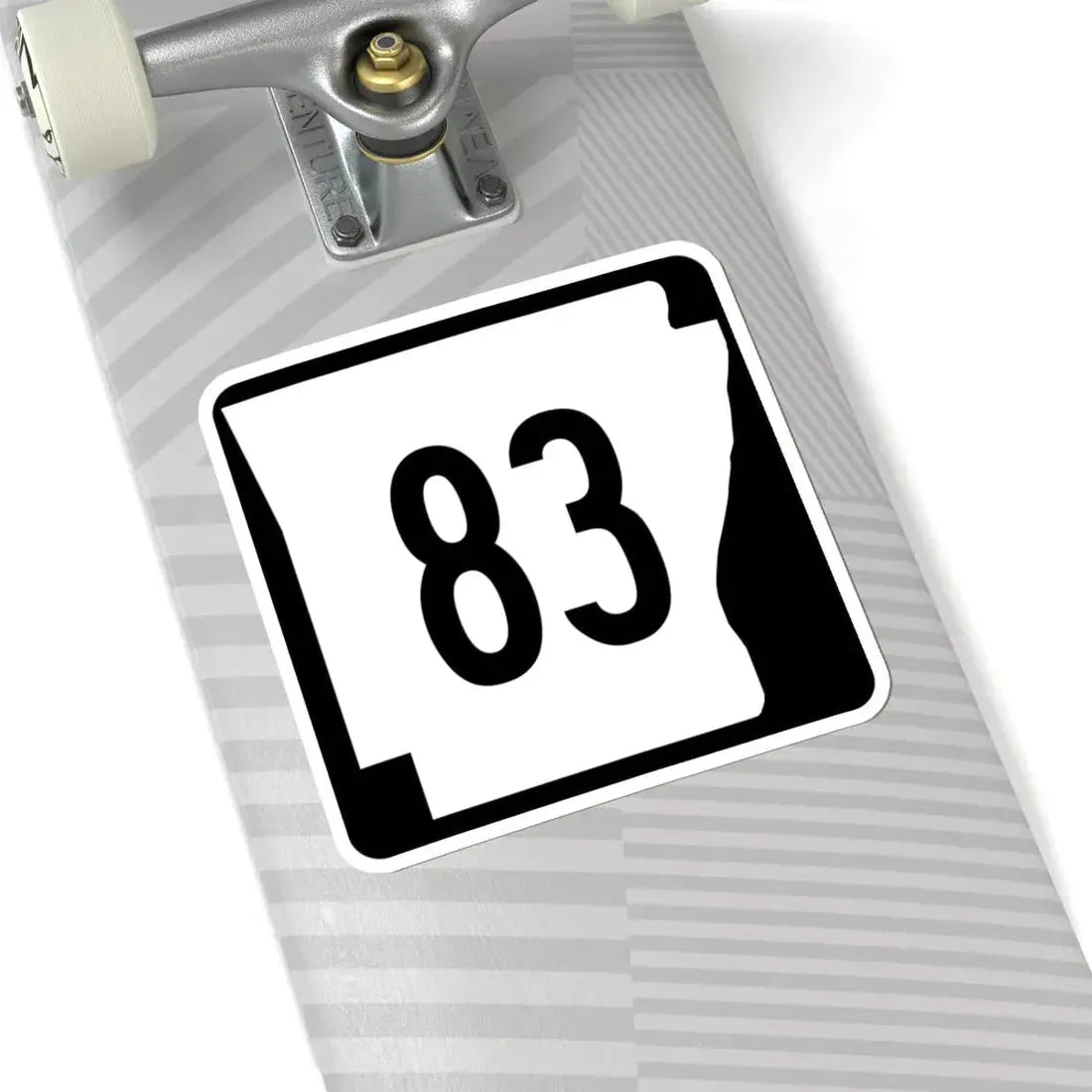 Arkansas 83 (Arkansas) (Road Sign) STICKER Vinyl Kiss-Cut Decal - The Sticker Space