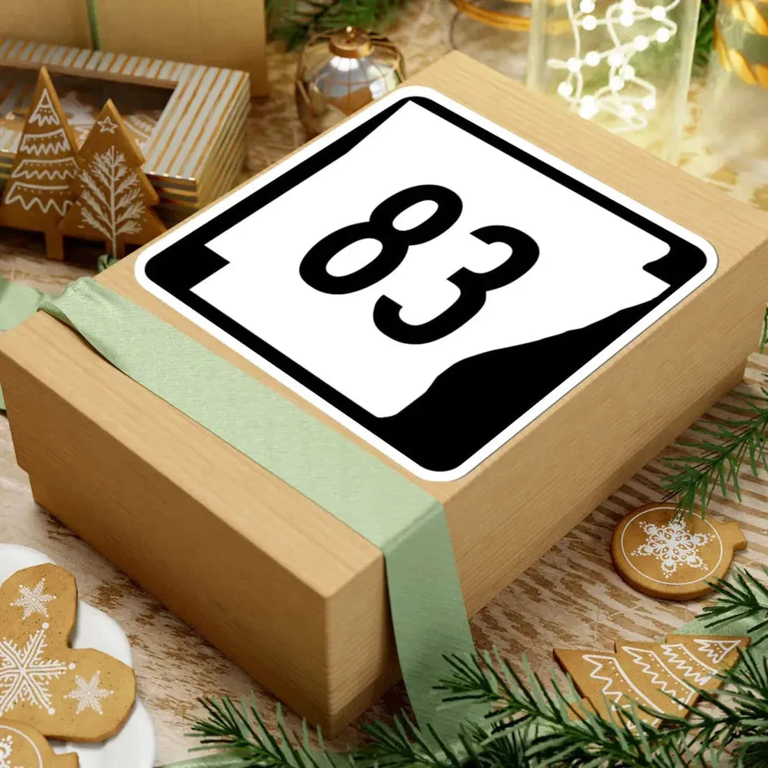 Arkansas 83 (Arkansas) (Road Sign) STICKER Vinyl Kiss-Cut Decal - The Sticker Space