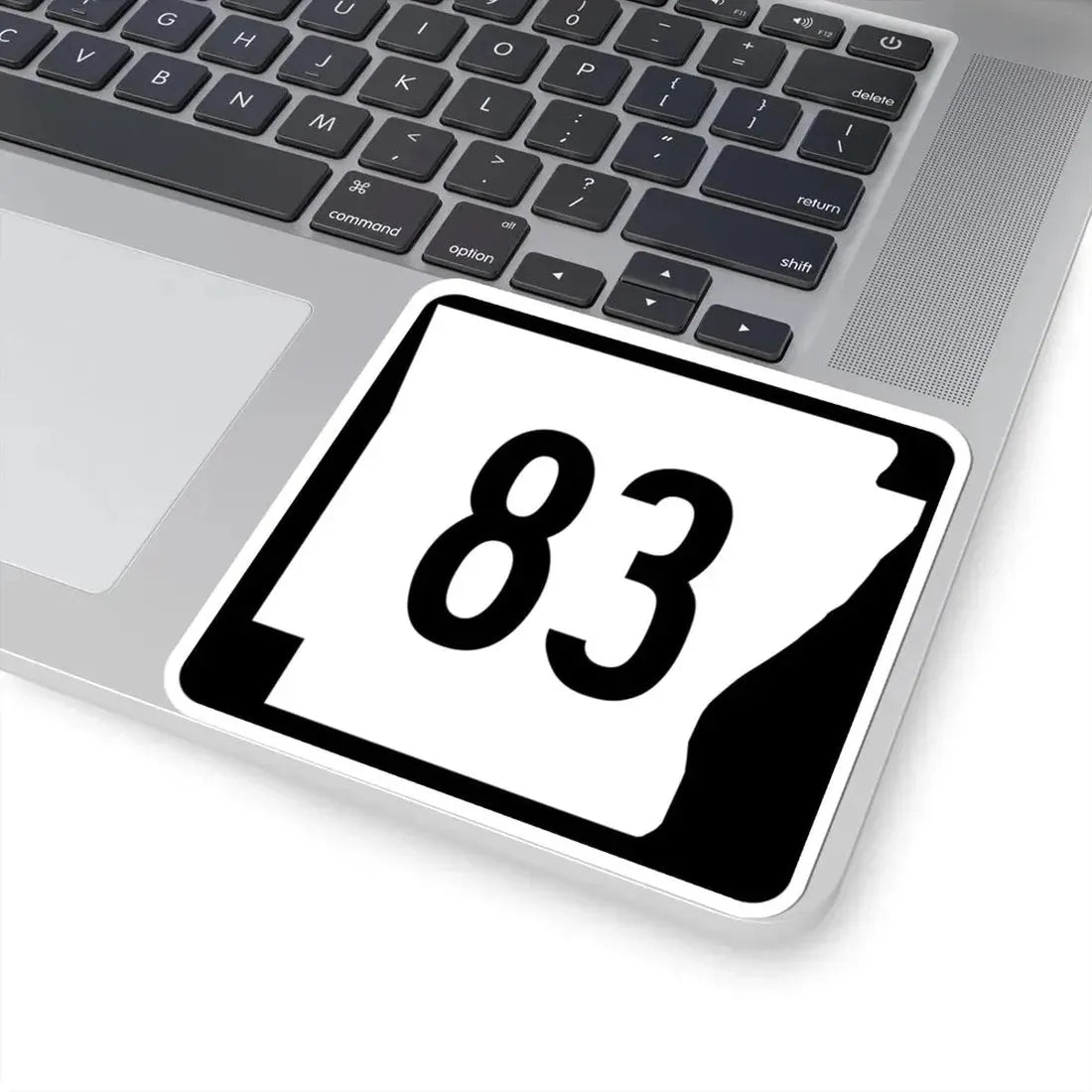 Arkansas 83 (Arkansas) (Road Sign) STICKER Vinyl Kiss-Cut Decal - The Sticker Space