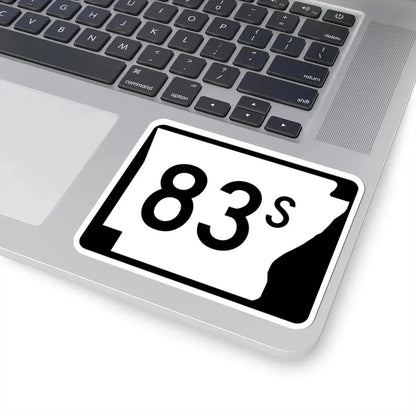 Arkansas 83S (Arkansas) (Road Sign) STICKER Vinyl Kiss-Cut Decal - The Sticker Space