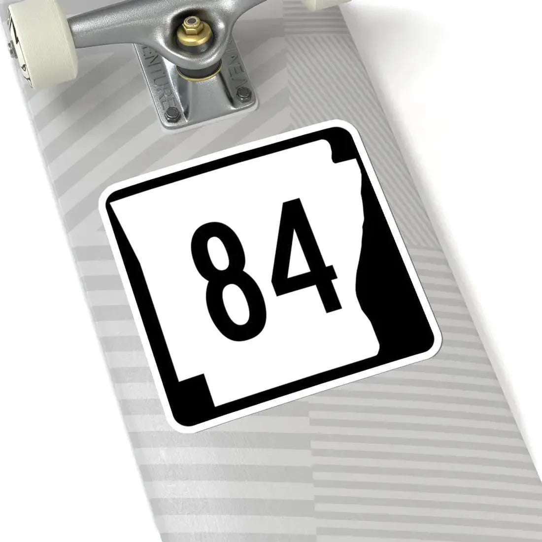 Arkansas 84 (Arkansas) (Road Sign) STICKER Vinyl Kiss-Cut Decal - The Sticker Space