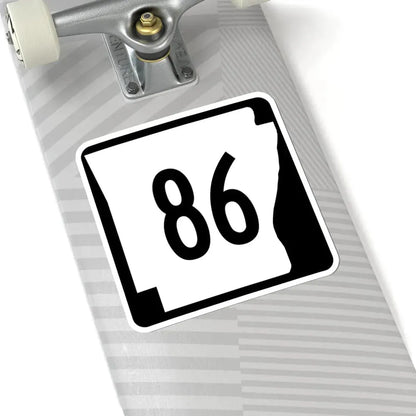 Arkansas 86 (Arkansas) (Road Sign) STICKER Vinyl Kiss-Cut Decal - The Sticker Space