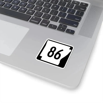 Arkansas 86 (Arkansas) (Road Sign) STICKER Vinyl Kiss-Cut Decal - The Sticker Space