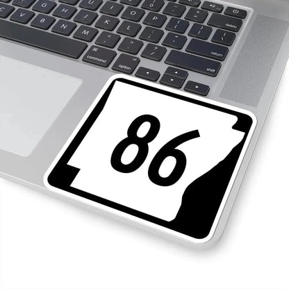 Arkansas 86 (Arkansas) (Road Sign) STICKER Vinyl Kiss-Cut Decal - The Sticker Space