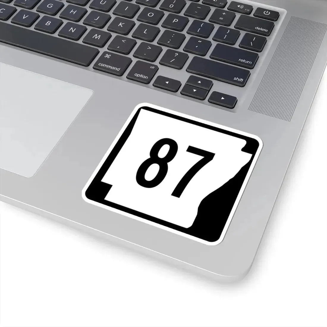 Arkansas 87 (Arkansas) (Road Sign) STICKER Vinyl Kiss-Cut Decal - The Sticker Space