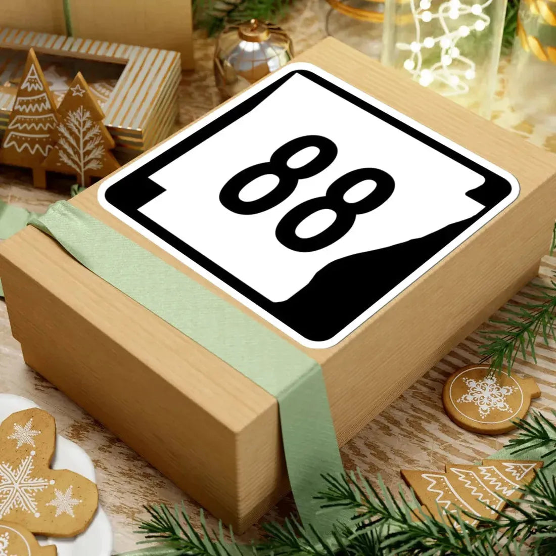 Arkansas 88 (Arkansas) (Road Sign) STICKER Vinyl Kiss-Cut Decal - The Sticker Space