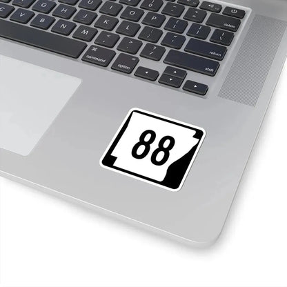 Arkansas 88 (Arkansas) (Road Sign) STICKER Vinyl Kiss-Cut Decal - The Sticker Space
