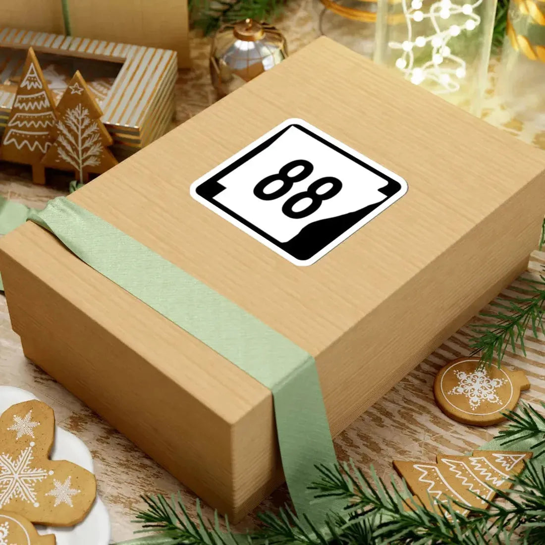 Arkansas 88 (Arkansas) (Road Sign) STICKER Vinyl Kiss-Cut Decal - The Sticker Space