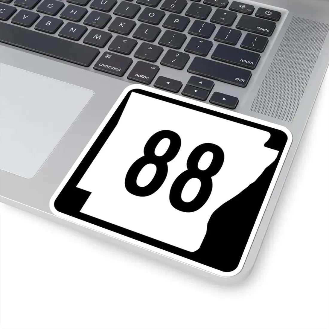Arkansas 88 (Arkansas) (Road Sign) STICKER Vinyl Kiss-Cut Decal - The Sticker Space