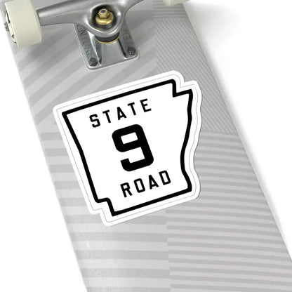Arkansas 9 1926 (Arkansas) (Road Sign) STICKER Vinyl Kiss-Cut Decal - The Sticker Space