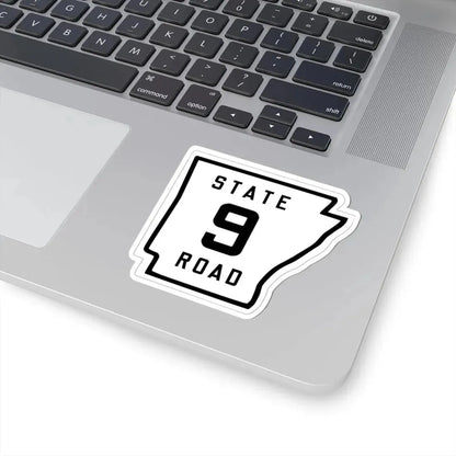 Arkansas 9 1926 (Arkansas) (Road Sign) STICKER Vinyl Kiss-Cut Decal - The Sticker Space