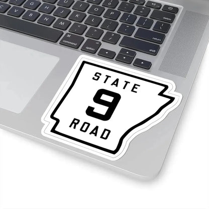 Arkansas 9 1926 (Arkansas) (Road Sign) STICKER Vinyl Kiss-Cut Decal - The Sticker Space
