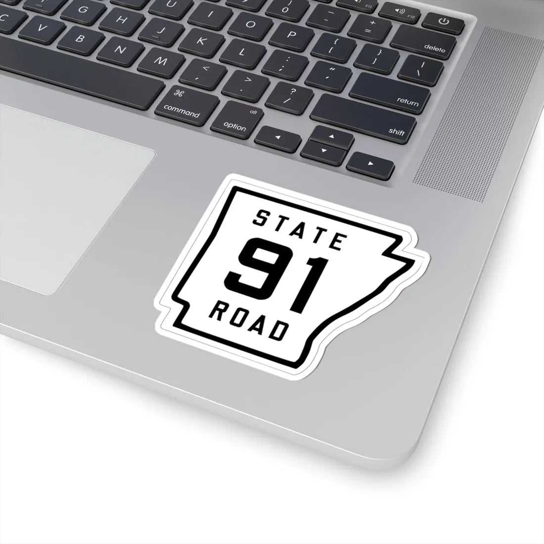 Arkansas 91 1926 (Arkansas) (Road Sign) STICKER Vinyl Kiss-Cut Decal - The Sticker Space