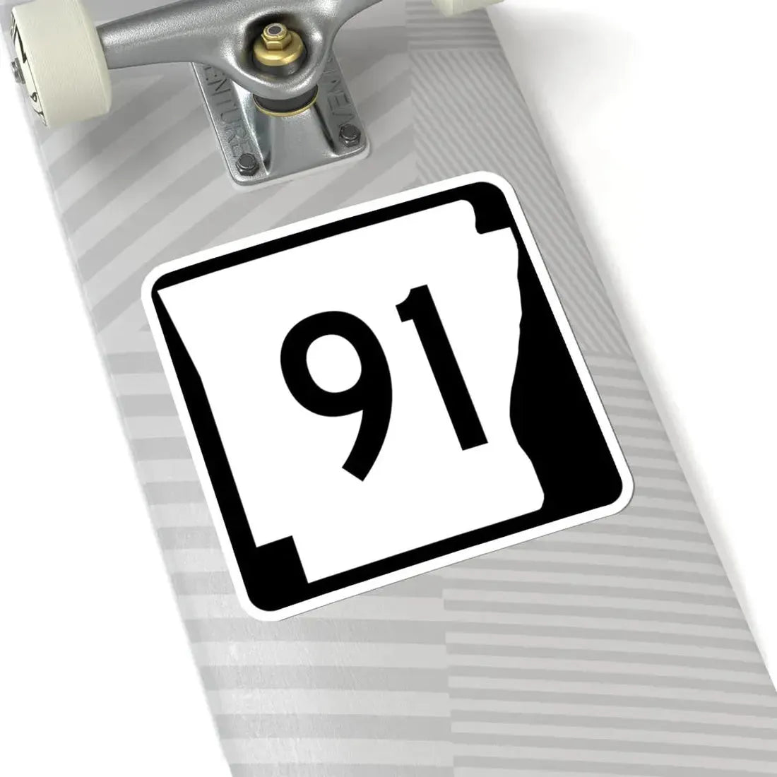 Arkansas 91 (Arkansas) (Road Sign) STICKER Vinyl Kiss-Cut Decal - The Sticker Space