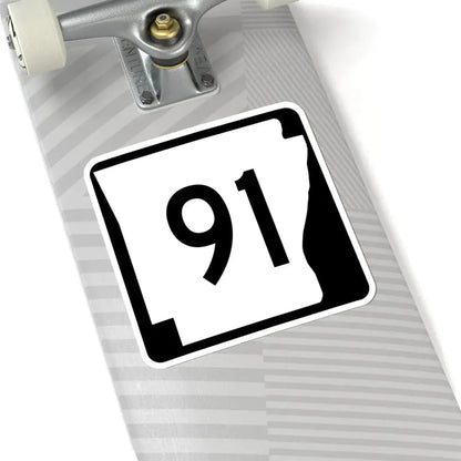 Arkansas 91 (Arkansas) (Road Sign) STICKER Vinyl Kiss-Cut Decal - The Sticker Space