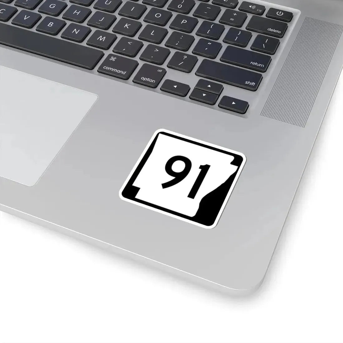 Arkansas 91 (Arkansas) (Road Sign) STICKER Vinyl Kiss-Cut Decal - The Sticker Space
