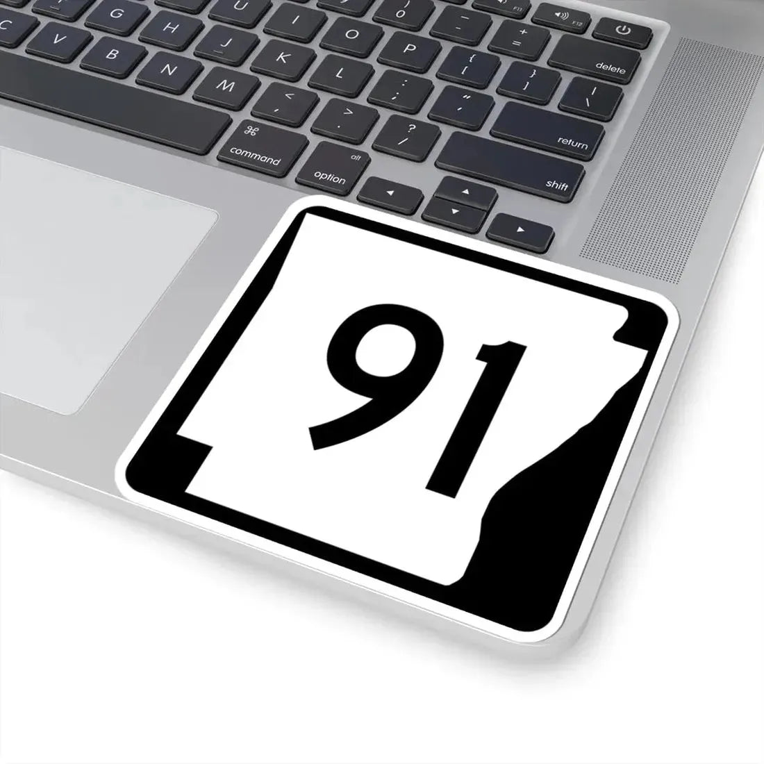 Arkansas 91 (Arkansas) (Road Sign) STICKER Vinyl Kiss-Cut Decal - The Sticker Space