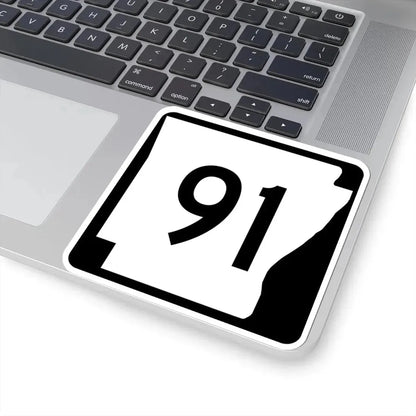 Arkansas 91 (Arkansas) (Road Sign) STICKER Vinyl Kiss-Cut Decal - The Sticker Space