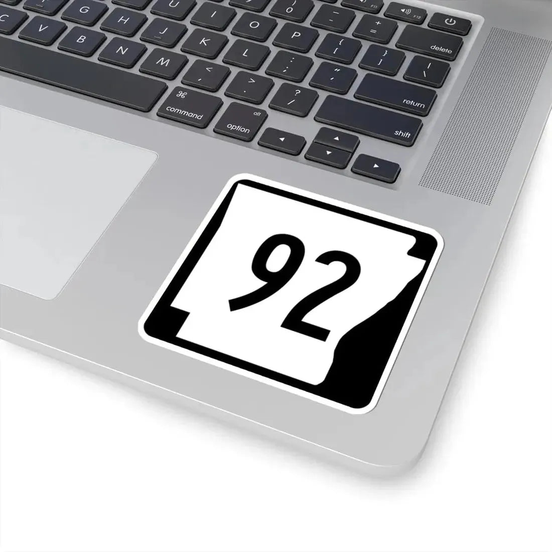 Arkansas 92 (Arkansas) (Road Sign) STICKER Vinyl Kiss-Cut Decal - The Sticker Space