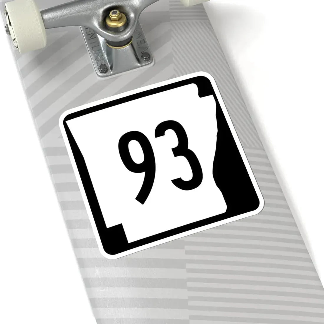 Arkansas 93 (Arkansas) (Road Sign) STICKER Vinyl Kiss-Cut Decal - The Sticker Space
