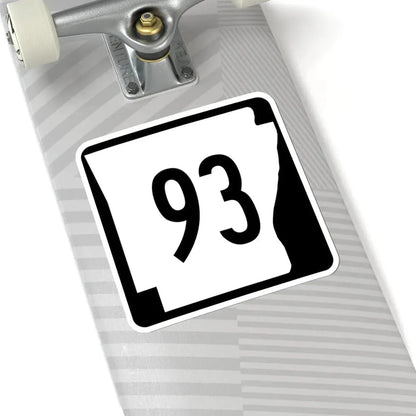 Arkansas 93 (Arkansas) (Road Sign) STICKER Vinyl Kiss-Cut Decal - The Sticker Space