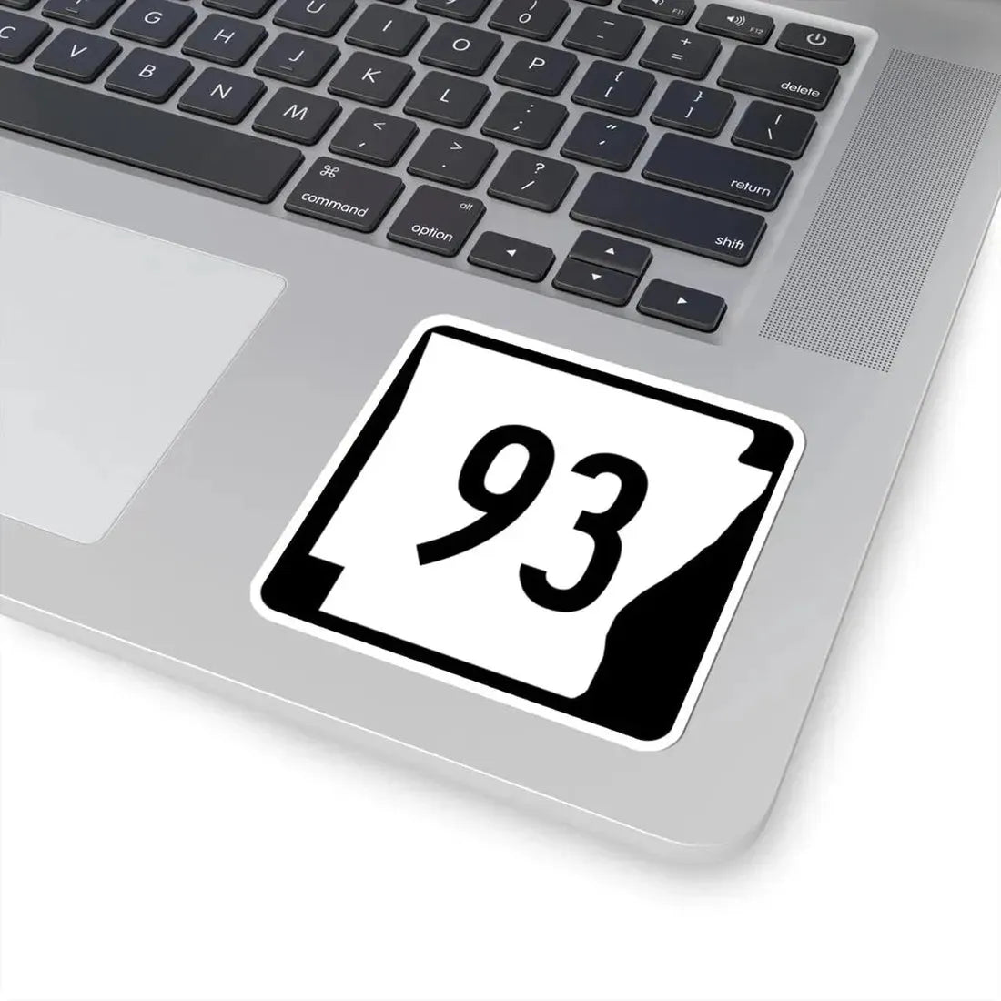 Arkansas 93 (Arkansas) (Road Sign) STICKER Vinyl Kiss-Cut Decal - The Sticker Space