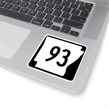 Arkansas 93 (Arkansas) (Road Sign) STICKER Vinyl Kiss-Cut Decal - The Sticker Space