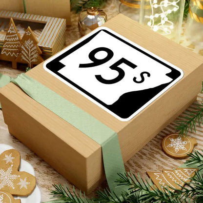 Arkansas 95S (Arkansas) (Road Sign) STICKER Vinyl Kiss-Cut Decal - The Sticker Space