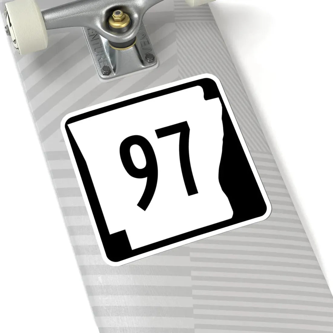 Arkansas 97 (Arkansas) (Road Sign) STICKER Vinyl Kiss-Cut Decal - The Sticker Space