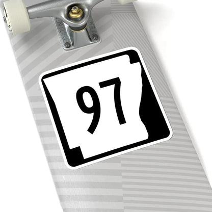 Arkansas 97 (Arkansas) (Road Sign) STICKER Vinyl Kiss-Cut Decal - The Sticker Space